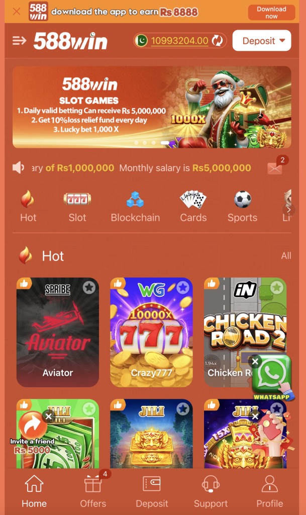 588Win screenshot 3 – real money earning app Pakistan